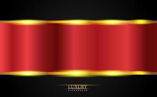 Abstract luxury red yellow shiny gradient background design vector