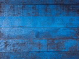 Old blue wood texture background. photo