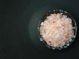 The Himalayan Rock Salt image for food  or health concept photo