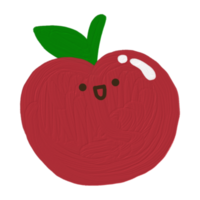 ilustración de manzana png