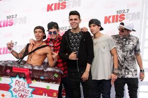 LOS ANGELES, MAY 10 - Jai Brooks, Daniel Sahyounie, Luke Brooks, James Yammouni, Beau Brooks, The Janoskians at the 2014 Wango Tango at Stub Hub Center on May 10, 2014 in Carson, CA photo