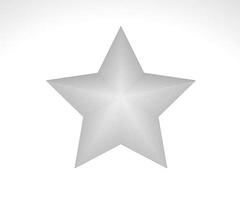 Star logo. Star line icon vector