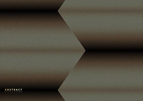 Stripe pattern gold luxury color. Gold glitter stripes background. Abstract gold line texture. pattern vector illustration.