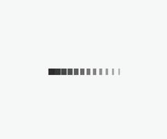 Loading Bar Vector Flat Icon. vector illustrator