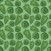Garlic Seamless pattern. Seamless pattern texture design. vector