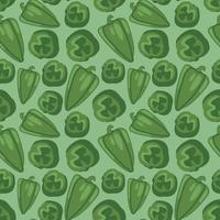 Garlic Seamless pattern. Seamless pattern texture design. vector