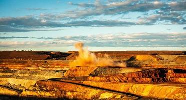 Gold mine in Kalgoorlie WA photo