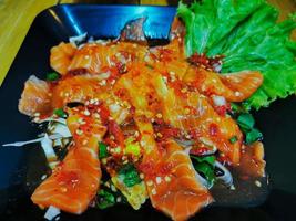 The Spicy Salmon Salad photo