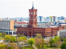 hdr rotes rathaus, berlín foto