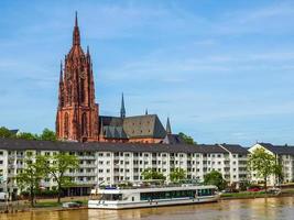 HDR St Bartholomaeus Cathedral in Frankfurt photo