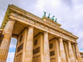 HDR Brandenburger Tor Berlin photo