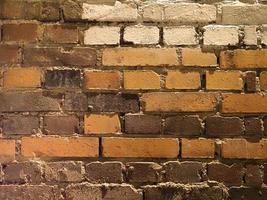 red brick wall texture background photo