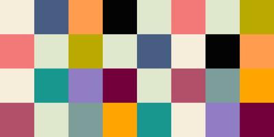 Checkered vector seamless texture. Colorful pattern in a box. Checkered background.