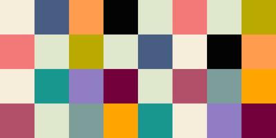 Checkered vector seamless texture. Colorful pattern in a box. Checkered background.