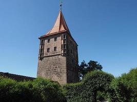 castillo de nuernberger burg en nuernberg foto