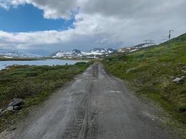 Rallarvegen biking road in Norway by summer 8 photo