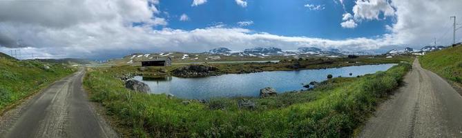 Rallarvegen biking road in Norway by summer 14 photo