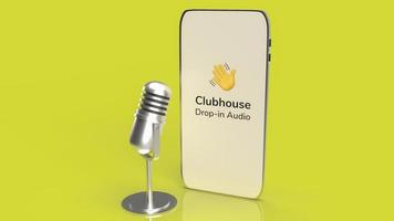 Bangkok Thailand  February 17, 2021  The Clubhouse app for drop in audio chat application . photo