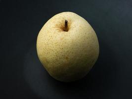 The Chinese sweet pear fresh for food or health concept photo