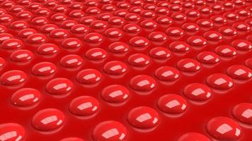 The red button  on glossy image for abstract  background 3d rendering photo