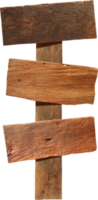 Wooden sign isolated png