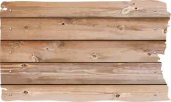 Wooden sign board isolated png