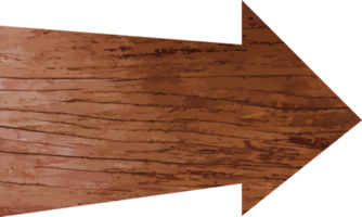 letrero de madera aislado png