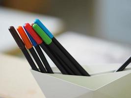 pen highlight colorful photo