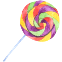 Candy dessert watercolor png
