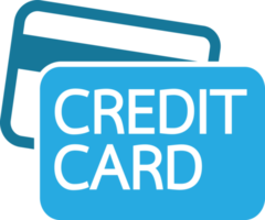 Credit card icon sign symbol design png