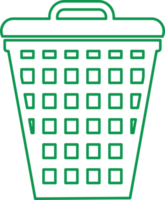 Trash can icon sign symbol design png