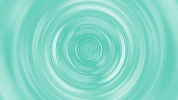 Loop green blue circle gradient tunnel abstract background video