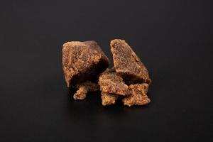 cannabis hashish with high thc on dark background photo