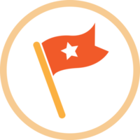 Flag icon sign symbol design png