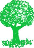 bomen met bladeren pictogram teken ontwerp png