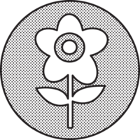 flor icono signo símbolo diseño png