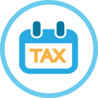 Tax icon sign symbol design png