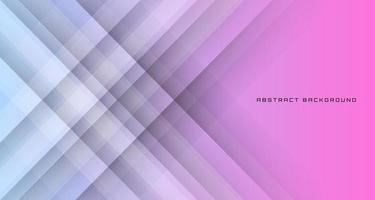3D pink blue geometric abstract background overlap layer on bright space with line decoration. Graphic design element future style concept for banner, flyer, card, brochure cover, or landing page vector