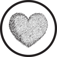 Heart icon sign symbol design png