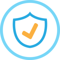 Security icon anti virus sign design png