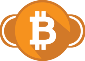 Bitcoin-Symbol-Zeichen-Symbol-Design png