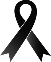 black ribbon icon sign symbol design png