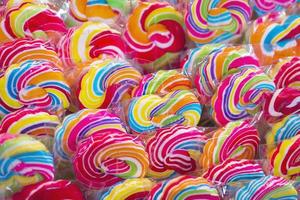 Colorful candy background photo