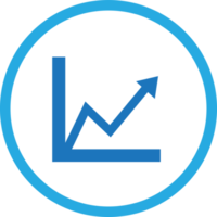 Graph-Diagramm-Symbol-Zeichen-Symbol-Design png