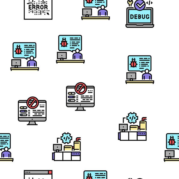 Programming Pattern Vector Art, Icons, and Graphics for Free Download