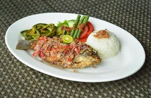 Gourami with Sambal Matah photo