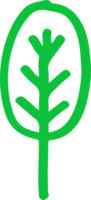 Trees with leaves icon sign design png