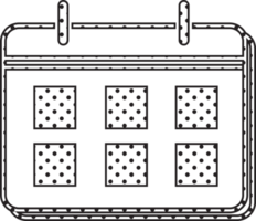 kalender pictogram teken symbool ontwerp png