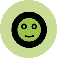 design de símbolo de sinal de ícone emoji png