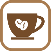 Kaffee-Symbol-Zeichen-Symbol-Design png